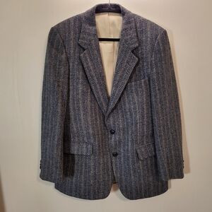 Harris Tweed Vintage 100% Virgin Scottish Wool Blazer - 40 Short